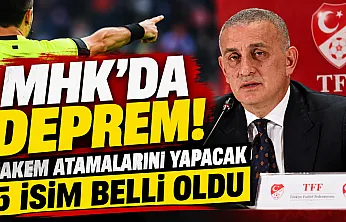 TFF'den yeni MHK kararı kupa maçlarında atamaları 5 isim yapacak