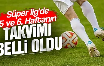 TFF duyurdu! İşte Süper Lig'de önümüzdeki 2 haftanın maç programı