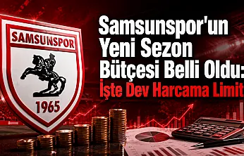 TFF Harcama Limitlerini Açıkladı: İşte Samsunspor'un Yeni Sezon Bütçesi!