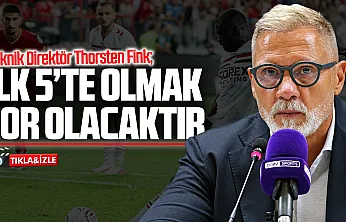Thorsten Fink, 'İlk maçımızda çok fazla hata yaptık'