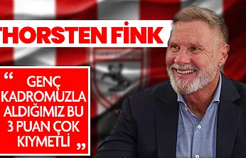Thorsten Fink'ten Rize galibiyeti sonrası açıklamalar: Amacımız 3 puandı