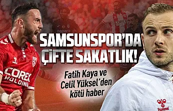 Trabzonspor karşılaşmasının ardından Samsunspor'da iki sakatlık