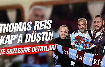 Trabzonspor Thomas Reis'i KAP'a bildirdi