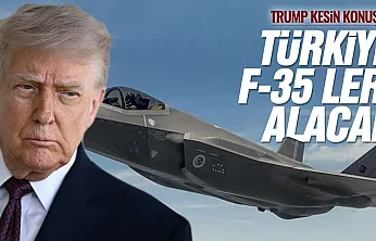 Trump: Türkiye F-35 savaş uçaklarını alacak
