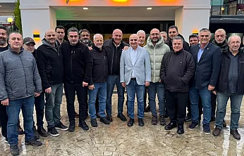 TSYD Samsun Şubesi Başkan Yıldırım'ı ağırladı