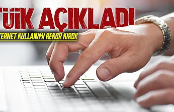 TÜİK açıkladı: Türkiye'de internet kullanımı yüzde 92'yi aştı