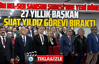 Tüm Bel-Sen Samsun Şubesi 9. Olağan Genel Kurulu gerçekleşti