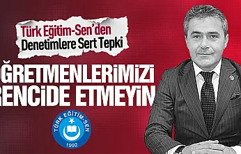Türk Eğitim-Sen'den Samsun'da okullardaki kaynak kitap denetimlerine tepki