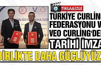 Türkiye Curling Federasyonu, VEO Curling ile sponsorluk anlaşması düzenledi