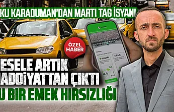 Utku Karaduman'dan Martı TAG'a sert tepki