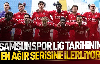Üst üste 6 yenilgi Samsunspor tarihi rekorun kıyısında