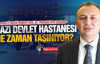 Uzm. Dr. Mustafa Uras 'Gazi devlet hastanesinin kapasitesi yüzde 50 artacak'