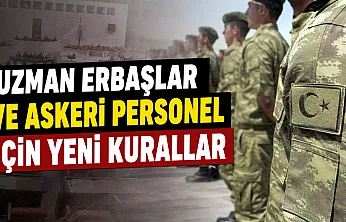 Uzman Erbaş Kanunu'nda Kritik Değişiklikler Yasalaştı