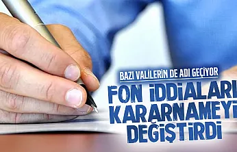 Valiler kararnamesinde fon depremi! Şamil Tayyar'dan dikkat çeken iddia