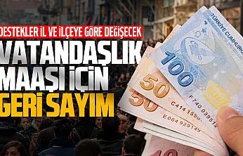 Vatandaşlık maaşında yeni dönem: Destekler bölgeye göre şekillenecek