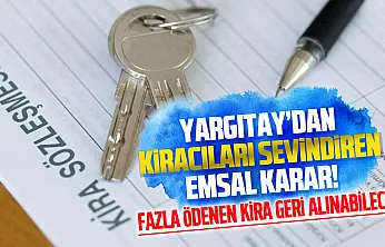 Yargıtaydan kiracıları ilgilendiren emsal karar: Fazla ödenen kira iade edilecek