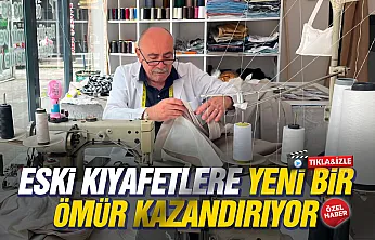 Yarım asırlık terziden israfa karşı iğneli mücadele