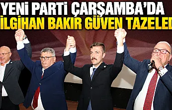 Yeni Parti Çarşamba'da İlçe başkanı belli oldu