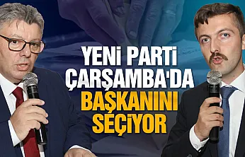 YENİ Parti Çarşamba'da ilk kongre heyecanı