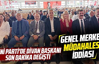 YENİ Parti İlkadım'da son dakika krizi! Divan Başkanı Genel Merkez müdahalesiyle değişti