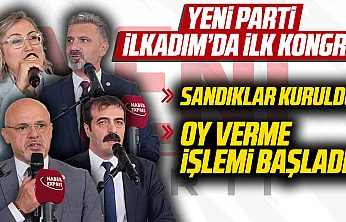 YENİ Parti İlkadım İlçe 1. Olağan Kongresi'nde oy verme işlemi başladı
