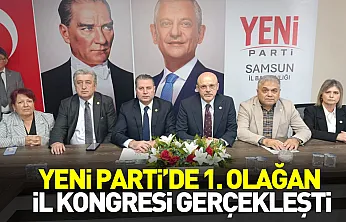 YENİ Parti Samsun'da kongre heyecanı Özdağ tek aday