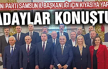 YENİ Parti Samsun'da ön seçim başladı!