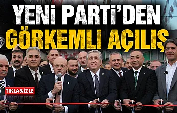 YENİ Parti Samsun il başkanlığını açtı