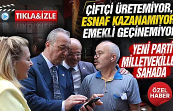 Yeni Parti Samsun İlkadım'da esnaf ziyareti
