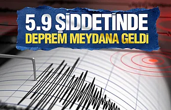 Yeni Zelanda'da 5,9 büyüklüğünde deprem