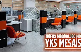 Hafta Sonunda Nüfus Müdürlükleri Adaylar İçin Mesai Yapacak