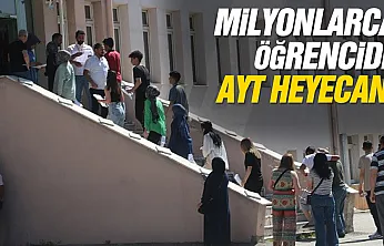 YKS'nin İkinci Oturumu AYT Başladı