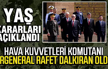 Yüksek Askeri Şura Kararları Açıklandı