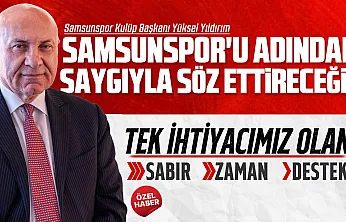 Yüksel Yıldırım'dan taraftarlara çağrı