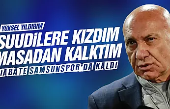 Yüksel Yıldırım Diabate transferinde pürüz çıktı Suudilere kızdım masadan kalktım