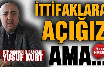 Yusuf Kurt, 'Milli bir yol izleyen bir partiyiz'