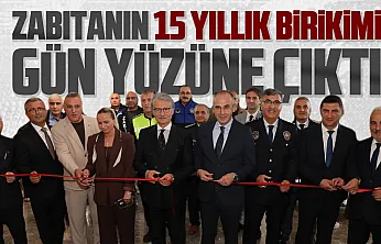 Zabıta memurunun 15 yıllık nostalji koleksiyonu sergide buluştu