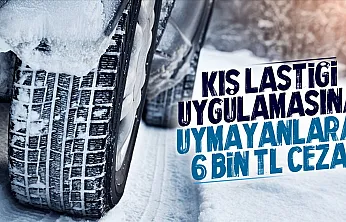 Zorunlu kış lastiği uygulaması 15 Kasım'da başlıyor