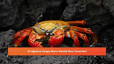 21 Ağustos Yengeç Burcu Günlük Burç Yorumları!