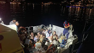 40 göçmen yakalandı, 2 kaçakçılık şüphelisi gözaltında