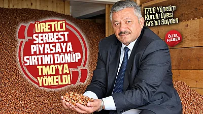 Arslan Soydan, 'Fındık üreticisinin tercihi TMO oldu'
