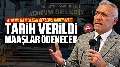 Atakum'da maaş krizi çözüldü