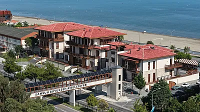 Atakum sahili'nin yeni merkezi yalı ziyaretçilerin odağında
