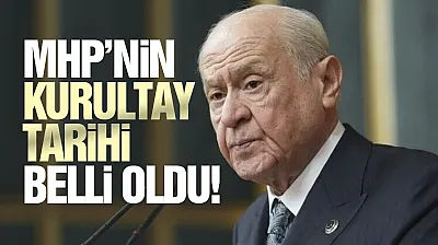 Bahçeli, MHP'nin 15. Olağan Büyük Kurultayı'nın tarihini açıkladı