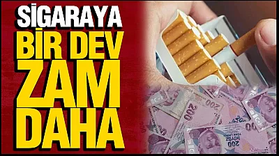 Bir Sigara grubuna daha zam geldi!
