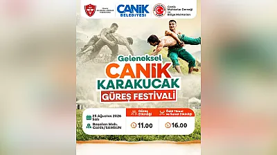 Canik Karakucak Güreş Festivali Başlıyor