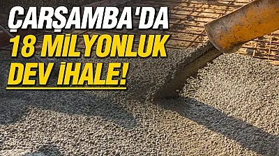 Çarşamba Belediyesi hazır beton santrali için ihaleye çıkıyor