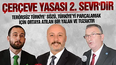 Çarşamba'da siyasi parti başkanlarından çerçeve yasa değerlendirmesi