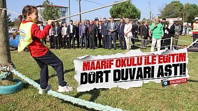 Çarşamba Maarif Okulu açılışı gerçekleştirildi