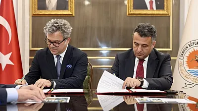 Çiçekyazı barajında imzalar atıldı